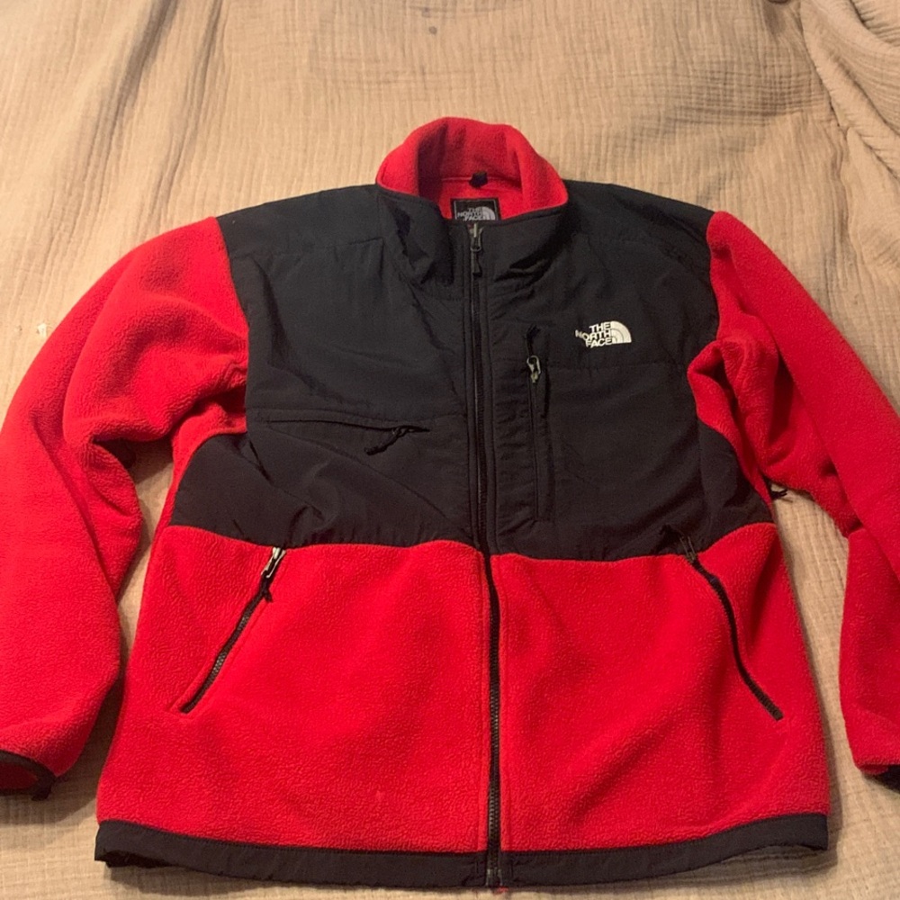 The North Face Men's Red and Black Performance Jacket